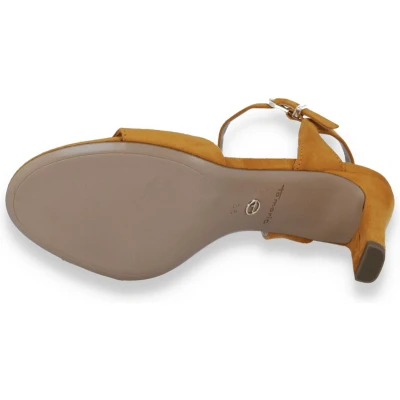 Afbeelding van Tamaris Sandalen, Dames, Maat: 39, Mango Textiel