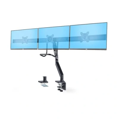 Afbeelding van StarTech.com 3M1A3SG MONITOR ARM flat panel bureau steun 68,6 cm (27&quot;) Zwart, Zilver