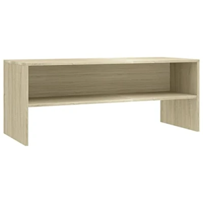 Afbeelding van vidaXL TV kast Sonoma eiken 100 x 40 cm bewerkt hout