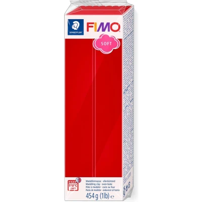 Afbeelding van Grootverpakking Fimo klei soft Rood nummer 02 454Gram