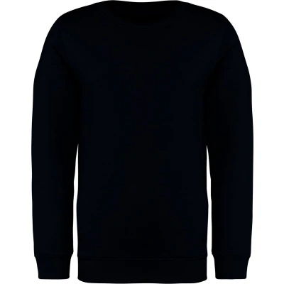Afbeelding van Native Spirit Ecologische kindersweater met ronde hals NS403 Black