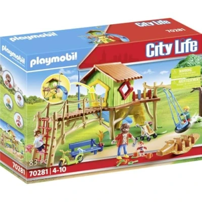 Afbeelding van Playmobil 70281 Speeltuin in de kleur