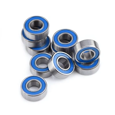 Afbeelding van TOPINCN Set van 10 miniatuur kogellagers MR115 2RS 5 x 11 4 mm dubbel afgeschermd staal voor 3D printer model quadcopter