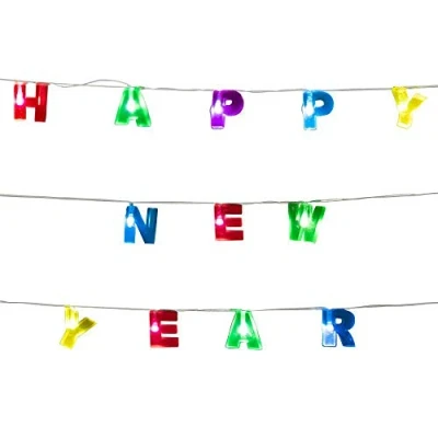 Afbeelding van Boland Lichtsnoer &#039;Happy New Year&#039; Geen thema NYE Oudjaarsavond