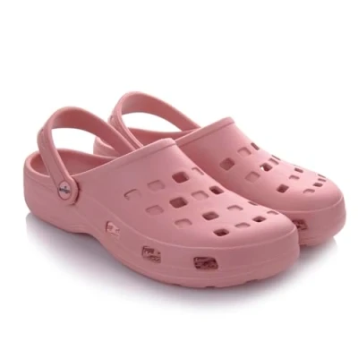 Afbeelding van LEMIGO Lemigoose Lichte EVA tuinklompen voor dames en heren, tuinschoenen, zomermuiltjes, G 36 47 EU, Roze, 39 EU