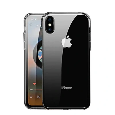 Afbeelding van NEW&#039;C beschermhoes voor iPhone XS Max, met schokdemping en anti kras, ultra transparant, siliconen van zachte TPU gel