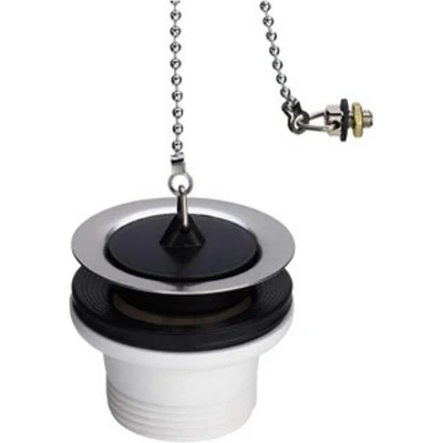 Afbeelding van Viega simplexplug met stop, ketting 6/4 x