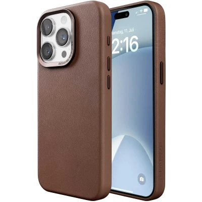 Afbeelding van Bio Leather Case MagSafe iPhone 15 Pro Max Bruin