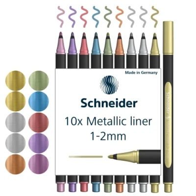 Afbeelding van Metallic liner Paint it in etui