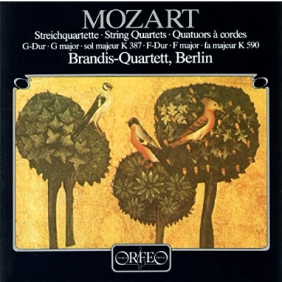 Afbeelding van Brandis Quartett Streichquartette Kv 387,590 (CD)