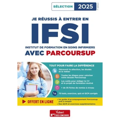 Image de Je réussis à entrer en IFSI avec Parcoursup 2025