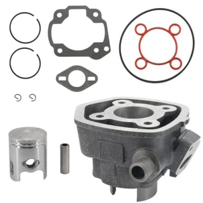 Afbeelding van Area1 Reservecilinder 50cc 2T LC compatibel met Yamaha Aerox Jog, MBK Nitro Mach G, Malaguti F12 F15, Aprilia SR Area51 Gulliver Sonic Rally, Benelli 491, Italjet, Beta, KTM (Minarelli motor)