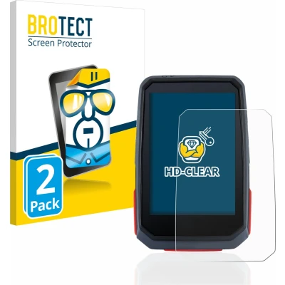 Afbeelding van BROTECT Screenprotector voor Sigma ROX 4.0 Folie Beschermfolie transparant (2 Stuks)