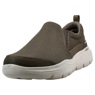 Afbeelding van Skechers Go Walk Evolution Ultra Impaccable, gymnastiekschoenen voor heren, Donkere Khaki