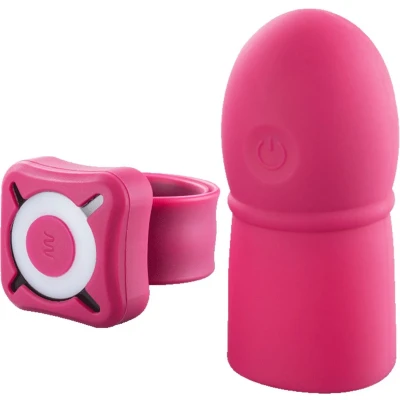 Afbeelding van OTOUCH Super Striker Penis Sleeve Met Vibraties Roze
