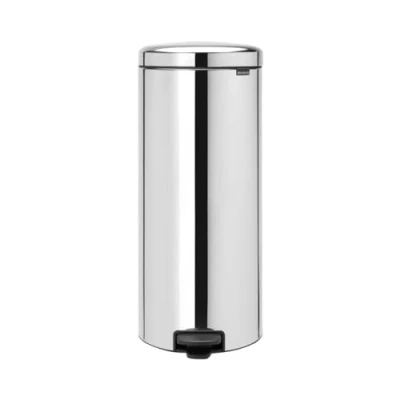 Image de Poubelle à pédale 30l brilliant steel Brabantia 114366