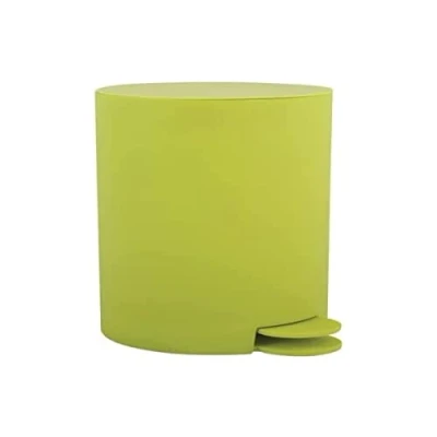 Afbeelding van MSV Pedaalemmer kunststof appelgroen 3L klein model 15 x 27 cm Badkamer/toilet