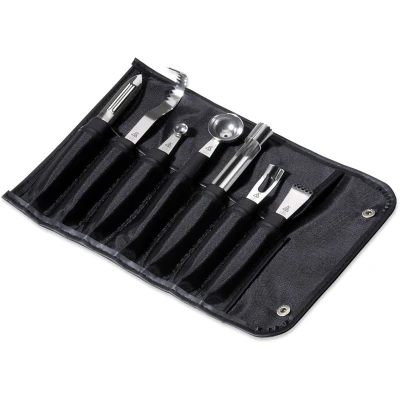 Afbeelding van Triangle 8 delige Luxe Garneerset in Roltas Ideaal voor Hobbykoks