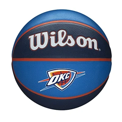 Afbeelding van Wilson NBA Team Tribute Thunder basketbal blauw