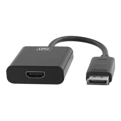 Image de T&#039;nB Adaptateur vidéo DisplayPort mâle pour HDMI femelle noir support 1080p