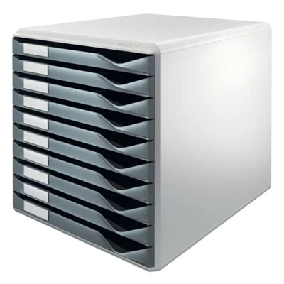 Afbeelding van Ladenblok Leitz 5281 10 laden grijs