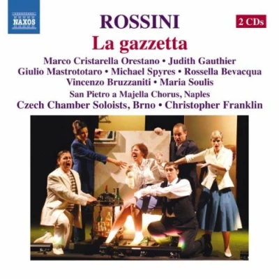 Afbeelding van Czech Chamber Solists Brno, Christopher Franklin Rossini: La Gazzetta (2 CD)