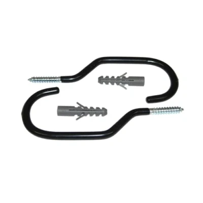 Afbeelding van XLC Fietsophanghaken Zwart Set A 2