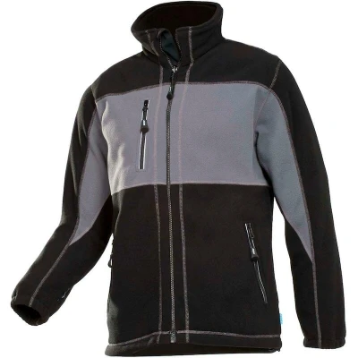 Afbeelding van SIOEN DURANGO fleece jas grijs en zwart 611ZA2T01312XS