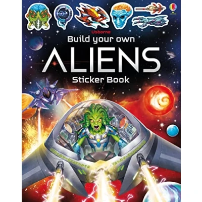 Afbeelding van Build Your Own Sticker Book Aliens