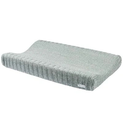 Afbeelding van Meyco Baby Relief Mixed aankleedkussenhoes stone green 50x70cm