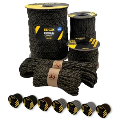 Afbeelding van EdcX Paracord 550, parachutetouw, type III, Mil Spec, 7 strengen, veteraan, 30m