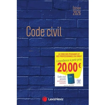 Afbeelding van CODE CIVIL 2026 (JAQUETTE BLUE WALL)