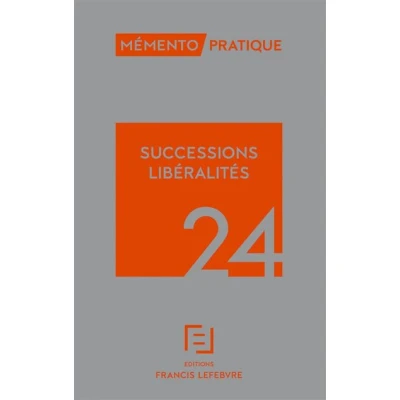 Image de Mémento Successions Libéralités 2024