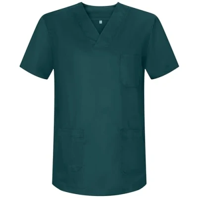 Afbeelding van MISEMIYA Uniseks tuniek arts verpleegkundige uniform reiniging esthetisch werk tandarts dierenarts sanitair hotellerie