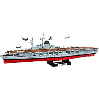 Afbeelding van Cobi Bouwpakket Boot Jongens Rood/wit/bruin 3136 delig