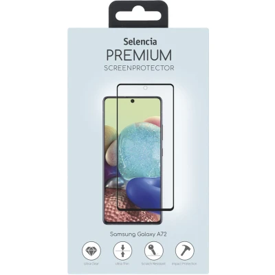 Afbeelding van Selencia Screenprotector Geschikt voor Samsung Galaxy M53 / A72 Tempered Glass Gehard Glas Premium