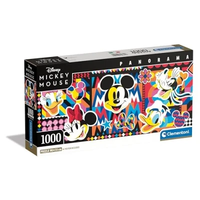 Afbeelding van Clementoni Puzzel 1000 Stukjes Panorama Disney Compact doos Vanaf 14 jaar