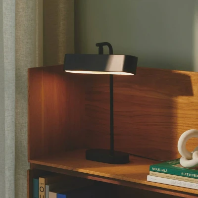 Afbeelding van Merlin bureaulamp, metaal, zwart