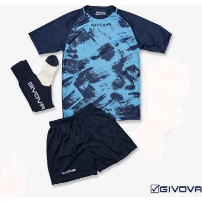 Afbeelding van Sports T shirt Givova Art Interlock Fluo Yell Black M
