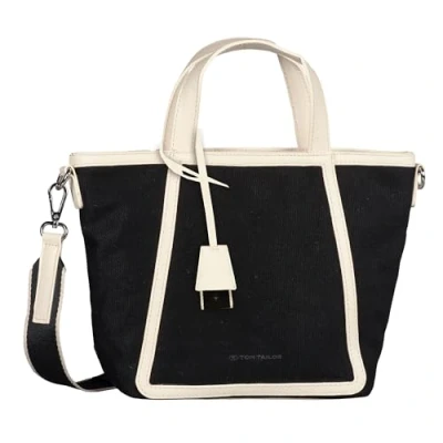 Afbeelding van TOM TAILOR Handtas Schoudertas Suzi Zip Shopper Black Zwart