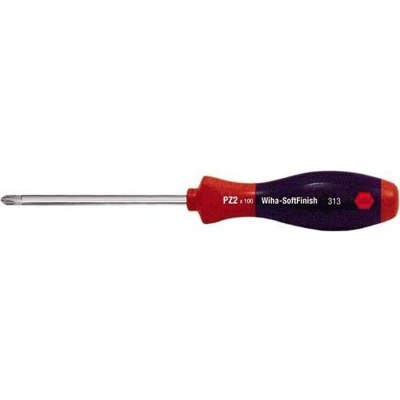 Afbeelding van Kruiskop Pozidriv schroevendraaier Wiha (PZ2 x 100 mm)