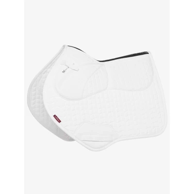 Image de LeMieux Tapis de Selle Prosorb Plain 2 Pocket CC Blanc L