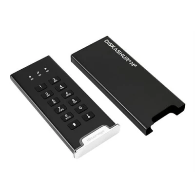 Image de iStorage diskAshur M² SSD chiffré 2 To externe (portable) USB 3.2 Gen 1 256 bit AES XTS, FIPS 140 3 Level Conformité TAA