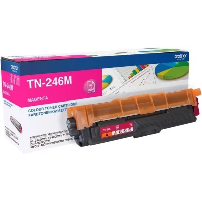 Image de Brother TN246M Magenta original cartouche de toner pour DCP 9017 9022 HL 3142 3152 3172 MFC 9142 9332 9342