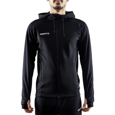 Afbeelding van Craft Evolve Hooded Sportvest Maat M Mannen zwart