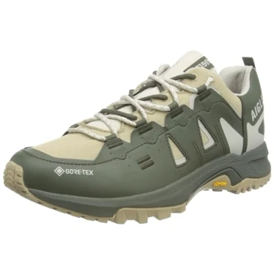 Afbeelding van Aigle Sneakers laag, Heren, Maat: 43, Khaki Polyester