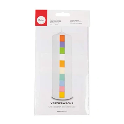 Image de Feuille de cire Kit Pastel 10 couleurs x 5 cm Rayher