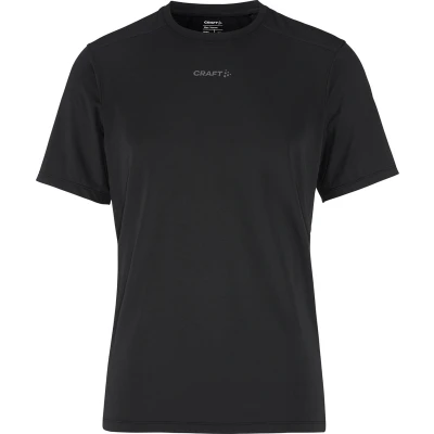Afbeelding van Craft LAUF ADV Essence Shortsleeve Tshirt basic, Heren, Maat: XL, Black