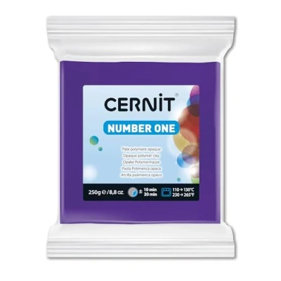 Afbeelding van CERNIT Polymeer deeg, nr. 1, 250 g, paars