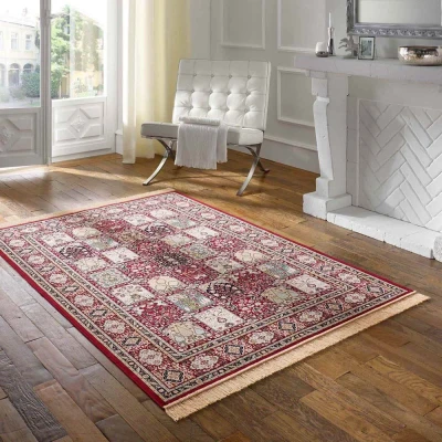 Afbeelding van Vloerkleed Klassiek Regal Silas Rood 95x140 Cm